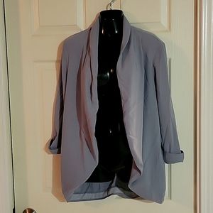 Womens blazer grey Size small